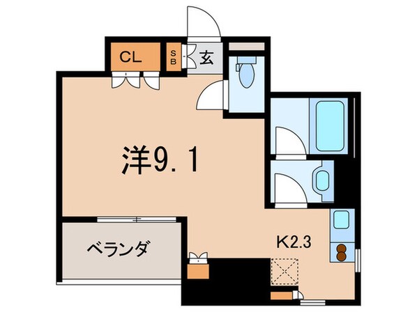 コンフォリア池袋ＤＥＵＸの物件間取画像